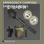 DIY Grade Tactical Emergency Tools Camping Shovel with gallery 01