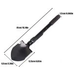 DIY Grade Tactical Emergency Tools Camping Shovel with gallery 03