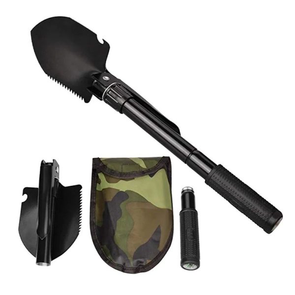 DIY Grade Tactical Emergency Tools Camping Shovel with main