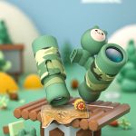 DIY Mini Sharing Telescope Cartoon Unisex Children Toy gallery 02