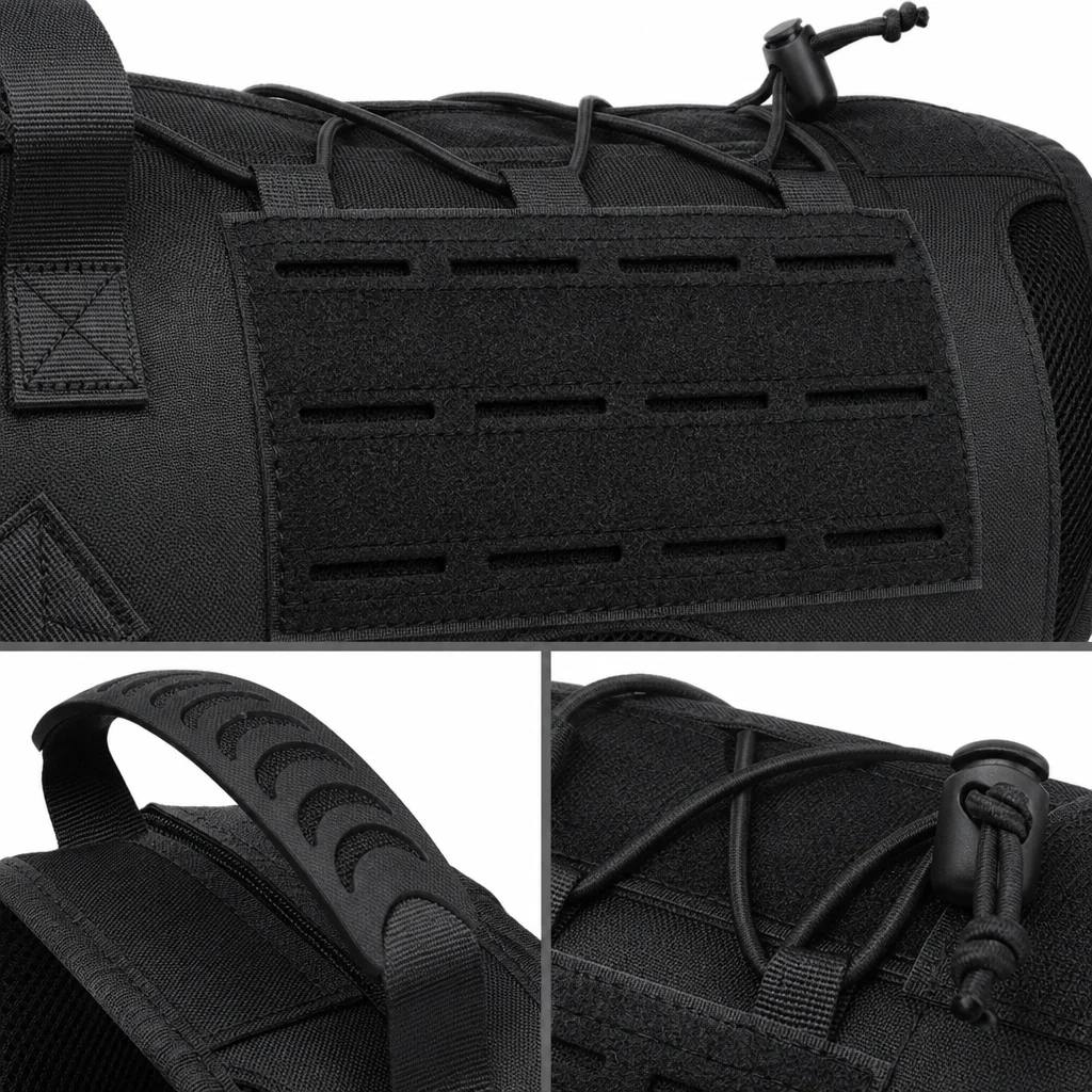Dog Vest Harness Set with Pouch Accessories Custom product detail 3