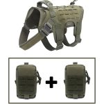 Dog Vest Harness Set with Pouch Accessories Custom gallery 03