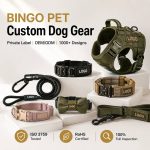 Dog Vest Harness Set with Pouch Accessories Custom gallery 07