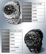 Dual Movement Men's Watches Outdoor Sports Relogio gallery 11