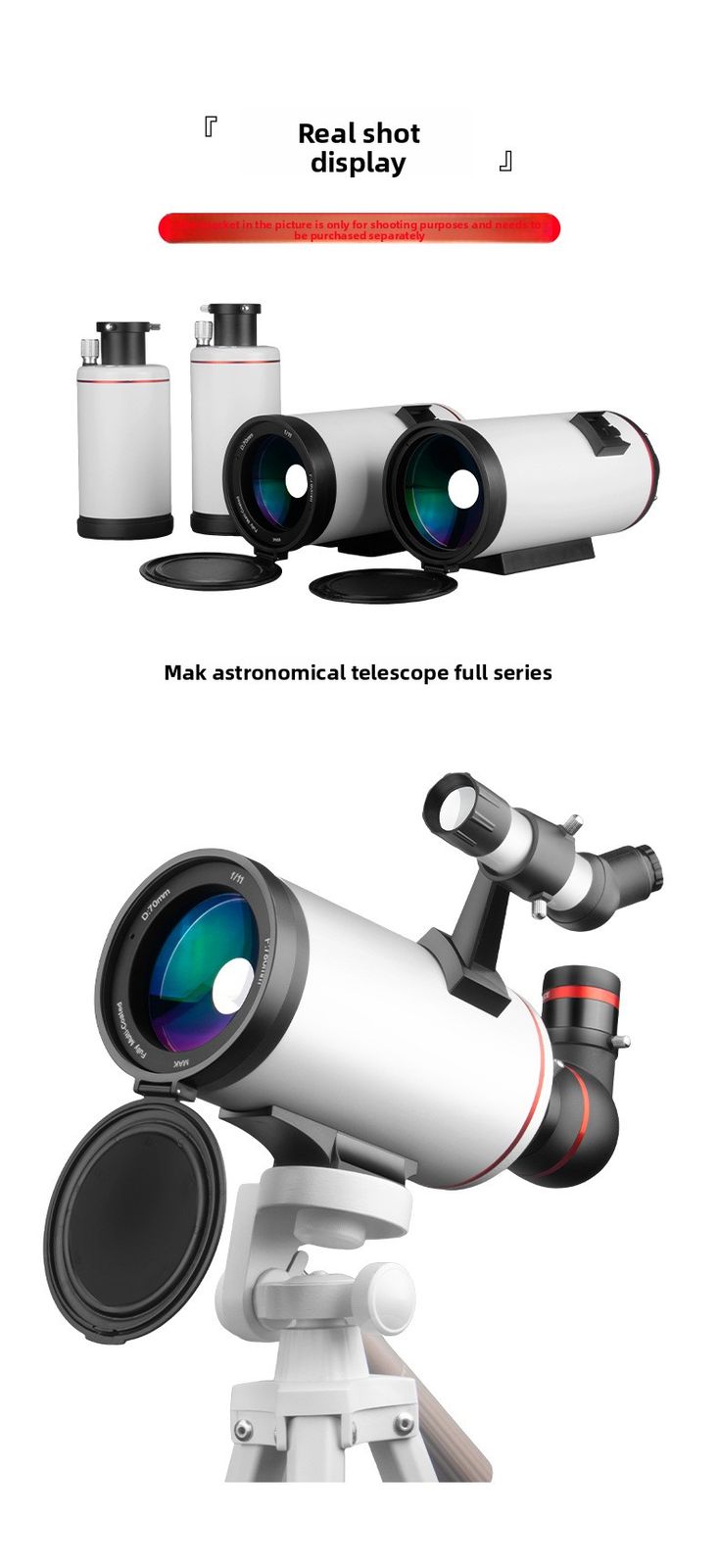 Dual-purpose Telescope for Professional Star Observation product detail 2