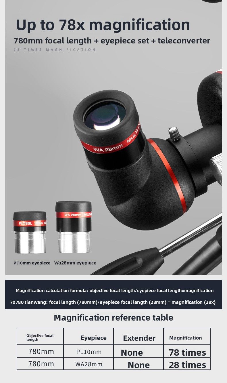 Dual-purpose Telescope for Professional Star Observation product detail 6