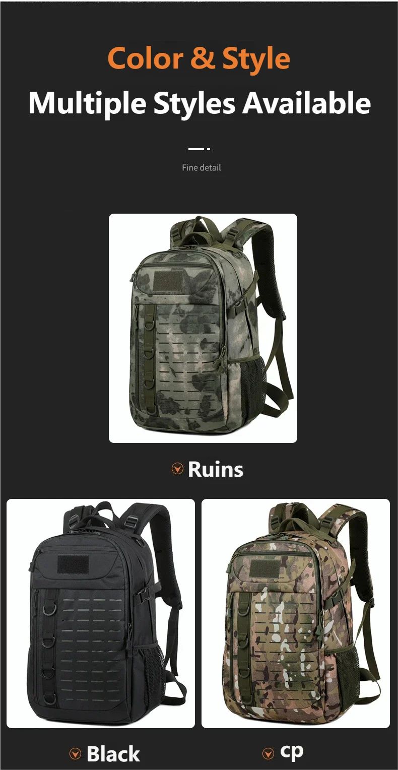 Durable High Quality Outdoor Hiking Backpack Multiple Layers product detail 2