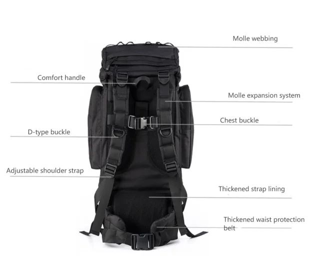 Durable Large Multifunctional Outdoor Waterproof Molle product detail 8