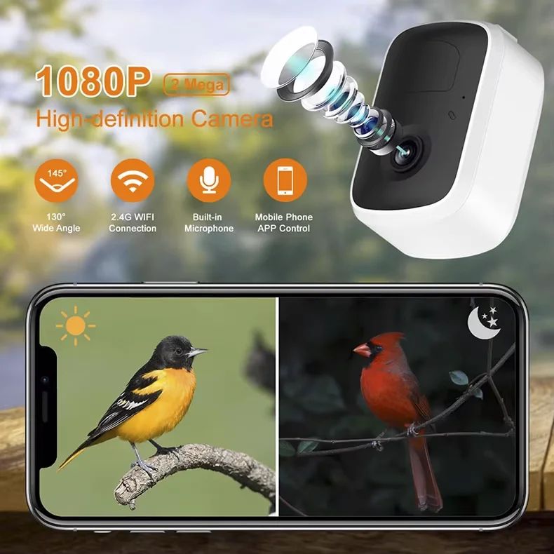 Elecpet Solar Powered AI Smart Bird Feeder with product detail 4