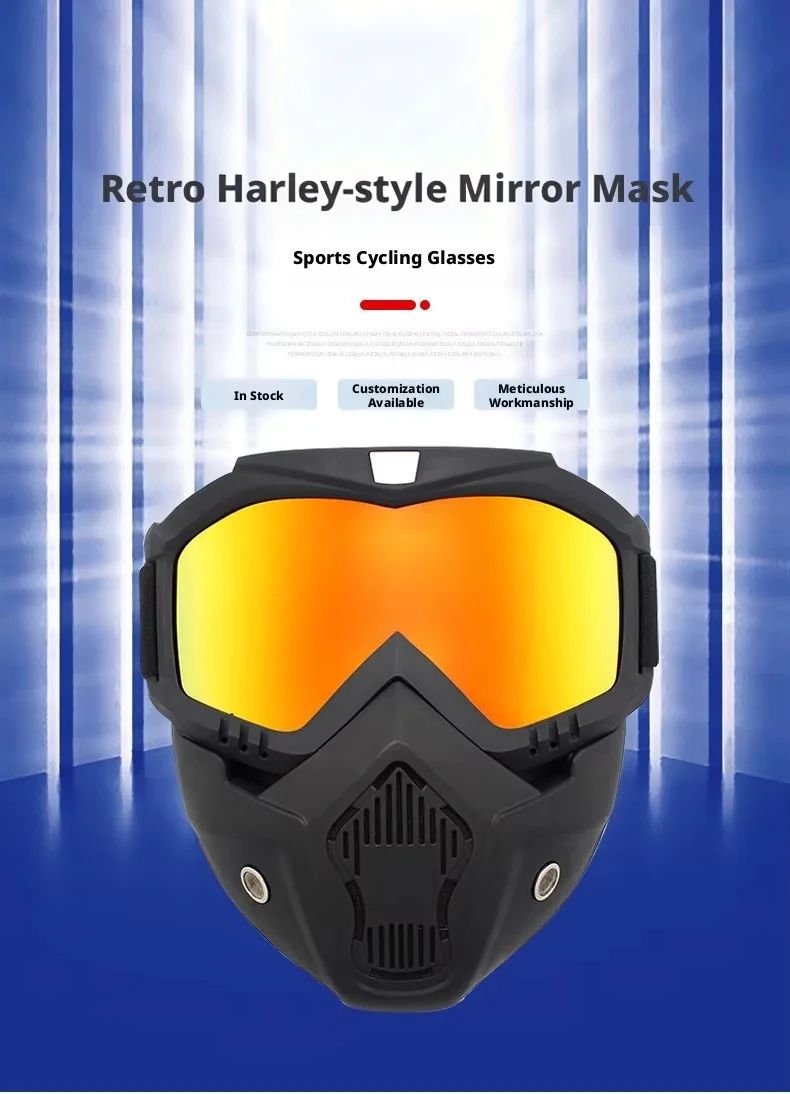 Electric Bicycle Mask Off-road Tactical Motorcycle Goggles product detail 1