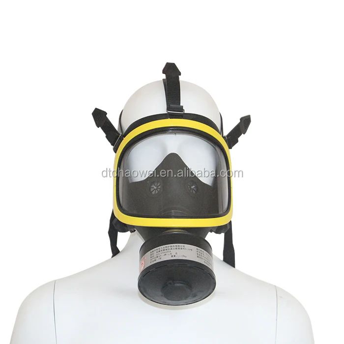 EN136 Silicone Chemical Gas Mask with Single Filter product detail 4