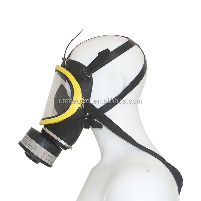 EN136 Silicone Chemical Gas Mask with Single Filter product detail 5