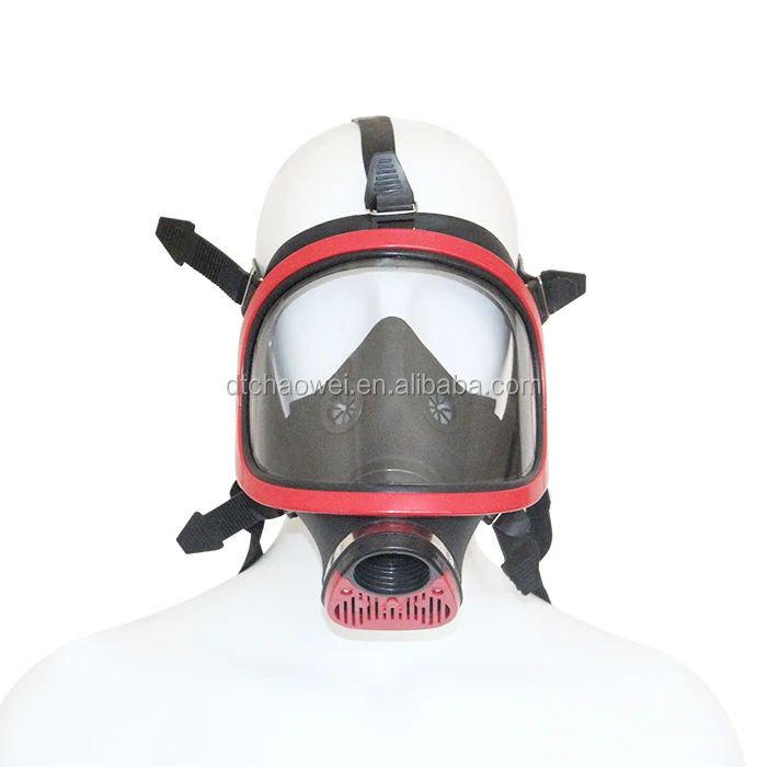 EN136 Silicone Chemical Gas Mask with Single Filter product detail 6