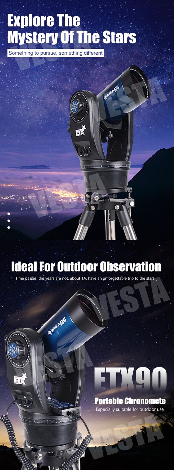ETX90 Portable Chronometer Astronomical Telescope product detail 1