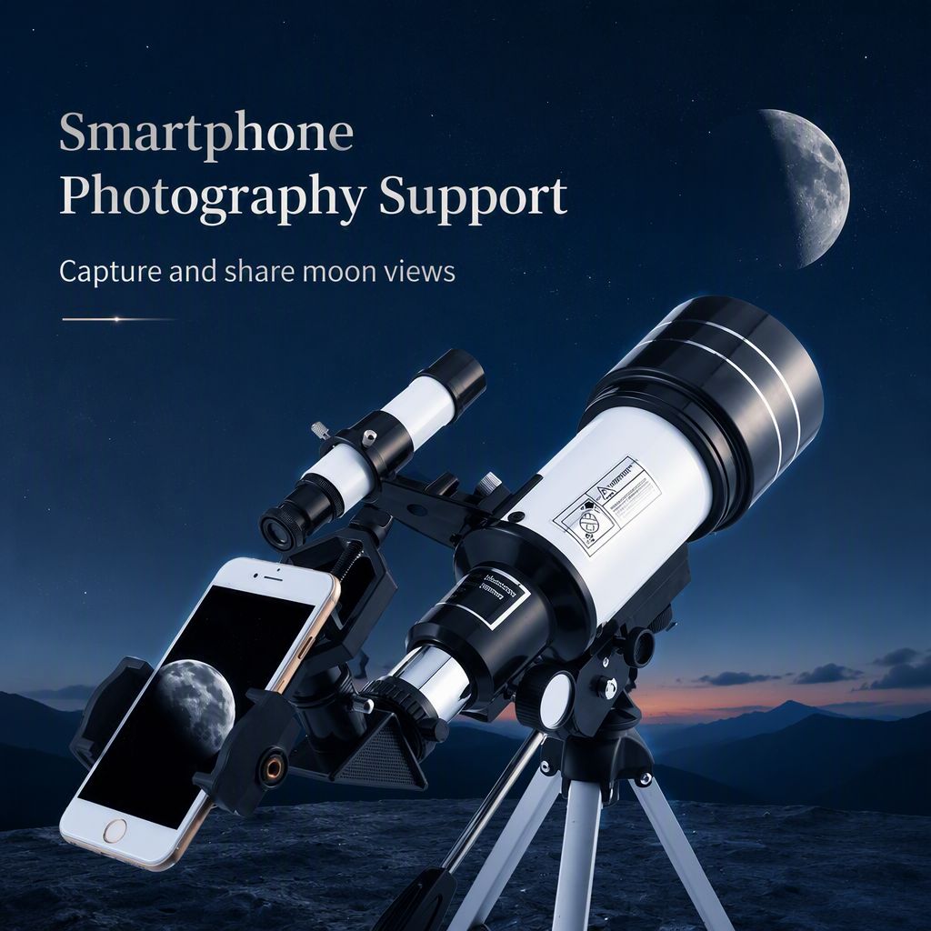 F30070m Telescope Astronomical Telescope with Tripod and product detail 1
