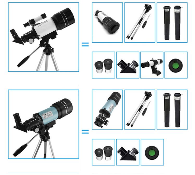 F70300 Telescope Astronomic Professional Zoom HD 150X product detail 3