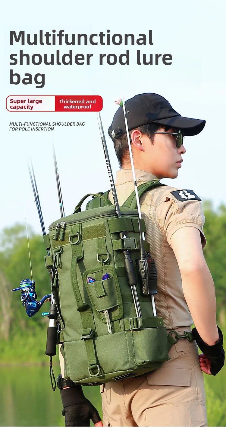 Fishing Bag Large Capacity Dry-Wet Separation Waterproof product detail 4