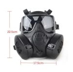 Full Face Dummy Tactical Gas Mask Rubber Tactical gallery 04