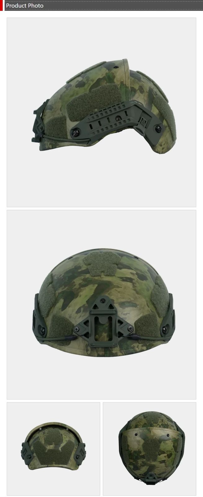 Full Face Tactical Helmet Gear AF/FAST/MICH UHWMPE Aramid product detail 1