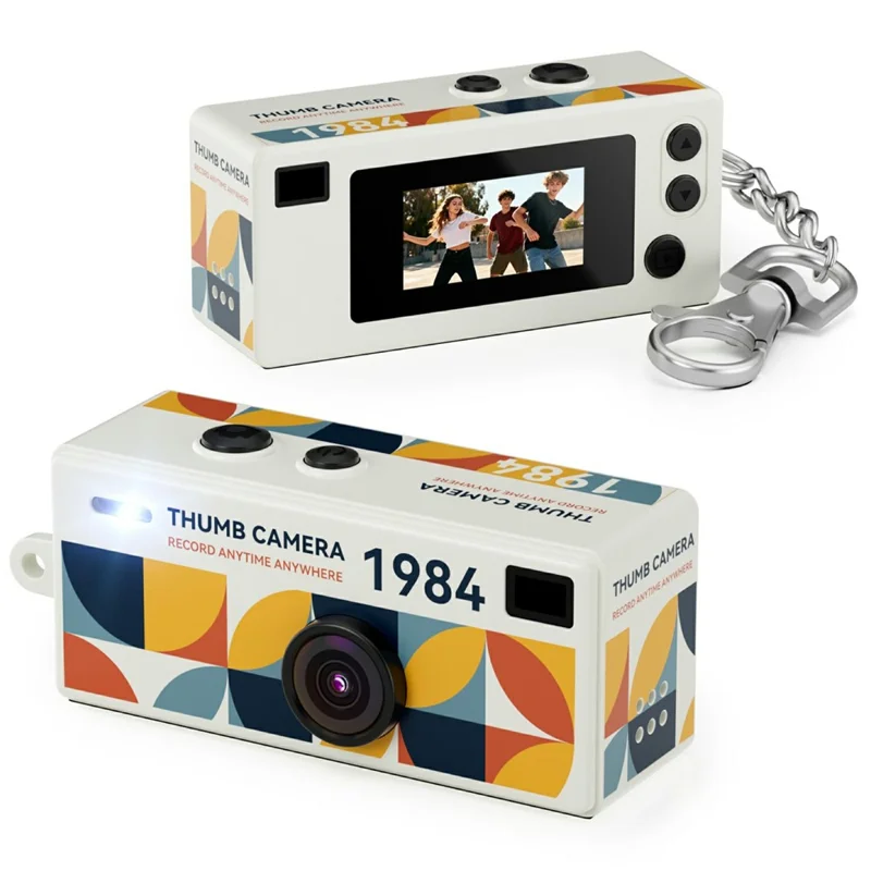 g65-mini-thumb-camera-1080p-hd-pocket-camera-21-filters-led-flash-for-students-outdoor-white-digital-camera-for-travel-and-everyday-photography-main Digital Camera main product image