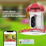 Garden Hummingbird Water Feeder with High Resolution Camera gallery 01