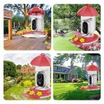 Garden Hummingbird Water Feeder with High Resolution Camera gallery 04
