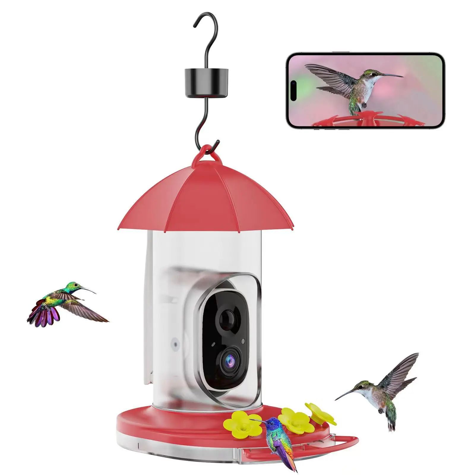 garden-hummingbird-water-feeder-with-high-resolution-camer-p40508-main-minmaxoutdoors Garden Hummingbird Water Feeder with High Resolution Camera main