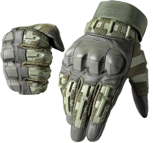 Green/Black/Brown Sterile Durable Tactical Gloves main