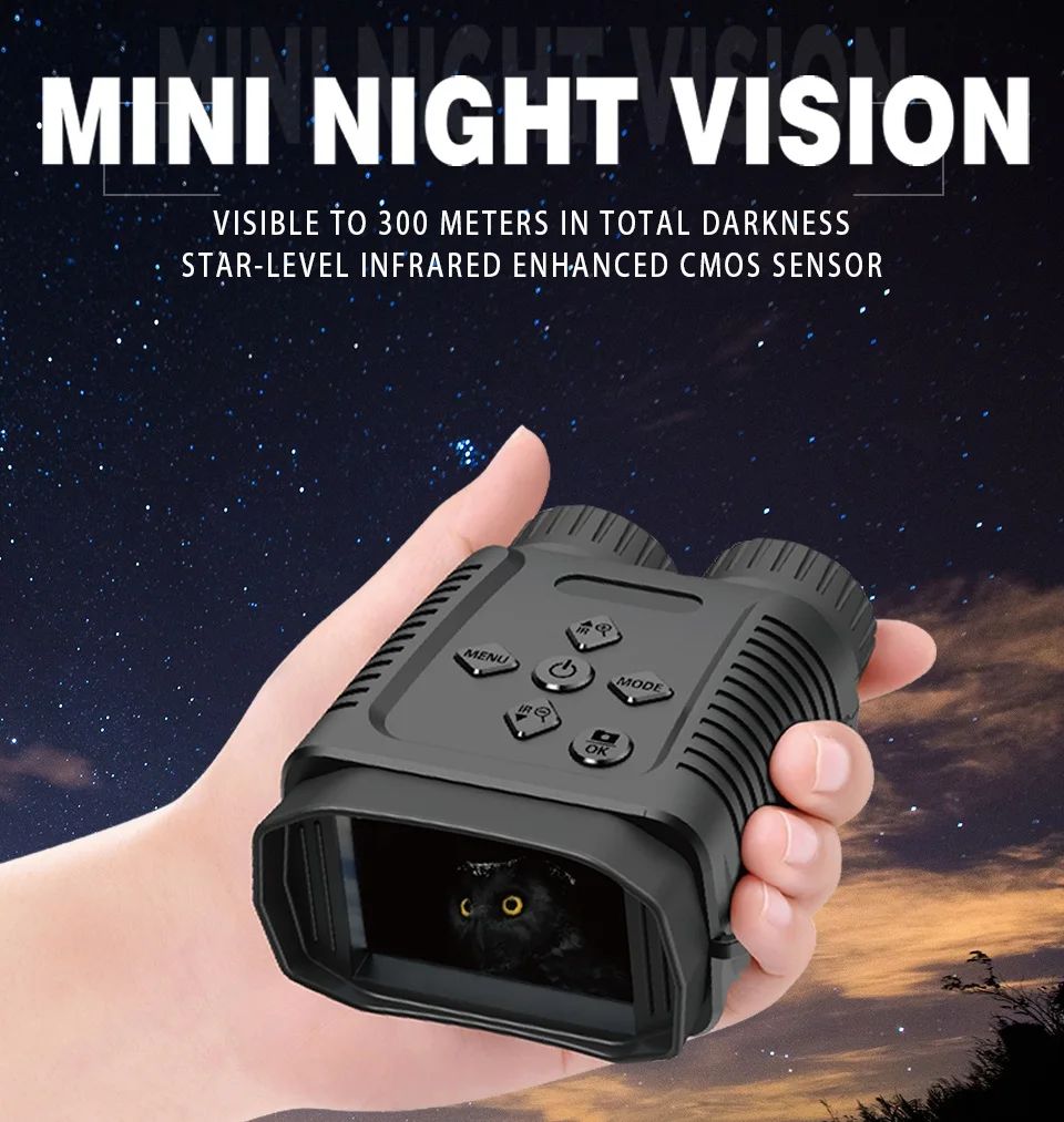 GVD Digital 4X HD Night Vision Binoculars with product detail 1