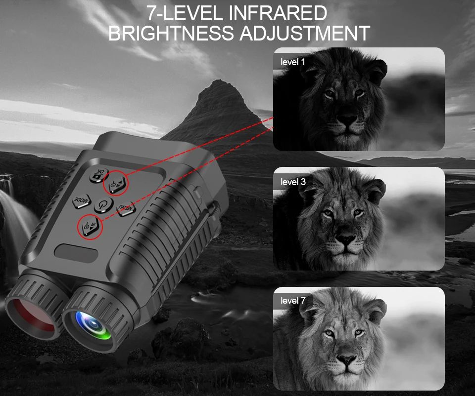 GVD Digital 4X HD Night Vision Binoculars with product detail 9