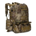 Gym Hiking Tactical Backpack 55L Molle Waterproof Polyester gallery 02