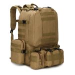 Gym Hiking Tactical Backpack 55L Molle Waterproof Polyester gallery 03