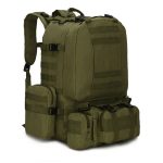 Gym Hiking Tactical Backpack 55L Molle Waterproof Polyester gallery 04