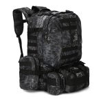 Gym Hiking Tactical Backpack 55L Molle Waterproof Polyester gallery 05