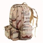 Gym Hiking Tactical Backpack 55L Molle Waterproof Polyester gallery 12