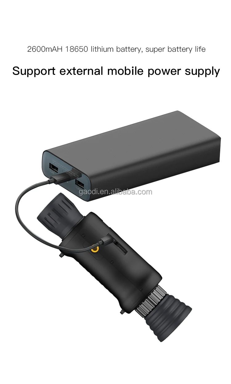 Handheld 1080P 2600mAh Li-ion Battery Long Range Digital product detail 7