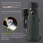 Handheld ED Lens 12X50 Waterproof BAK4 Monocular Telescope gallery 03