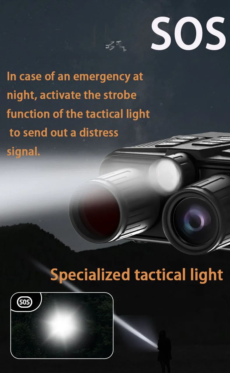 Handheld HD Infrared Digital Night Vision Binoculars for product detail 3