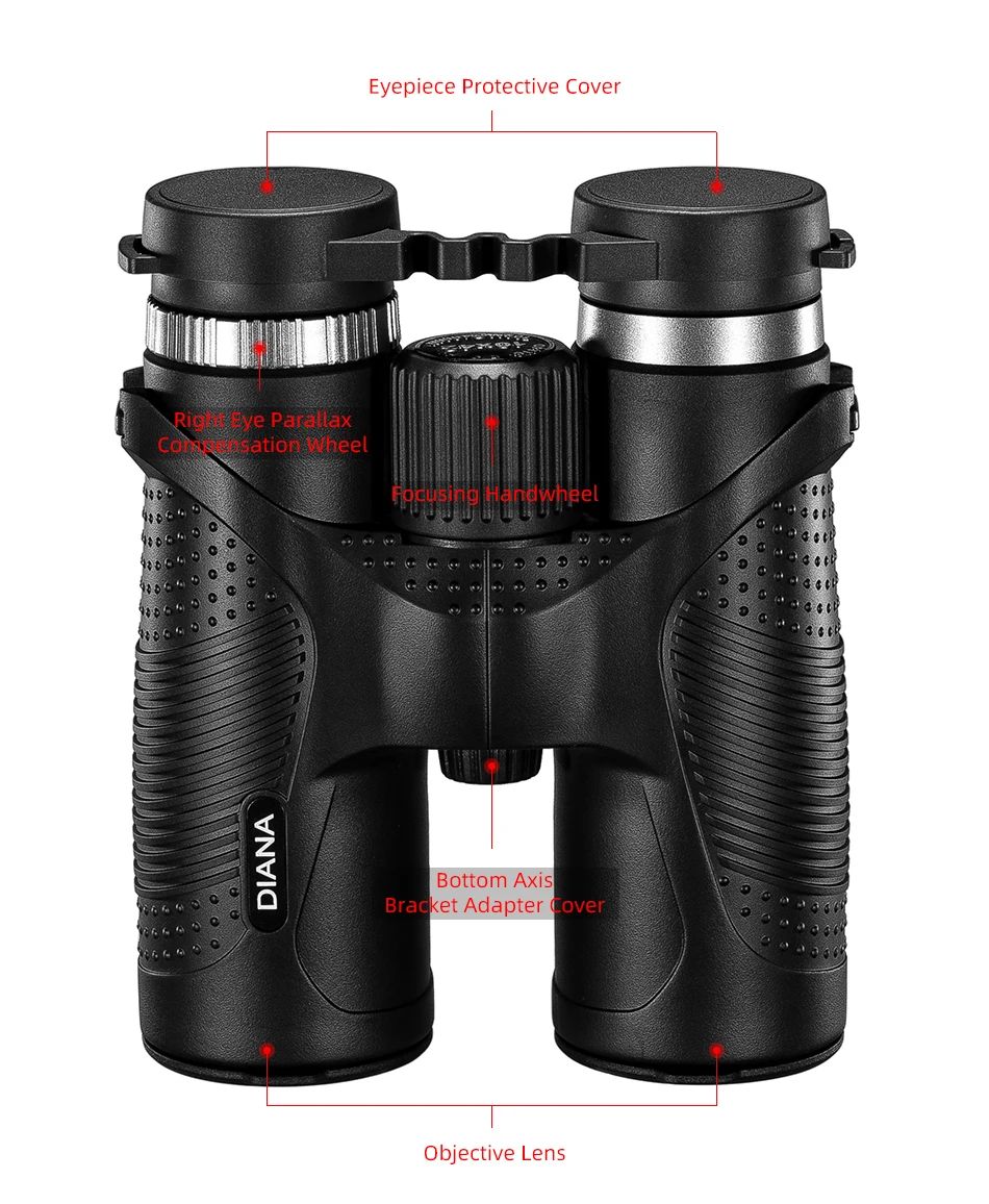 HD 10x42 Powerful Binoculars Waterproof Professional product detail 3