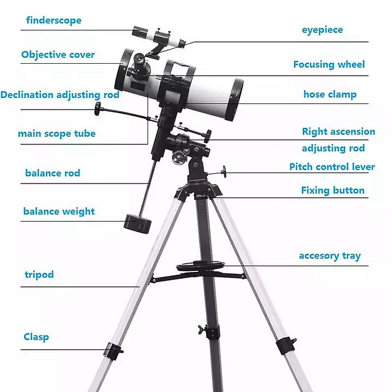 HD High Power Astronomical Telescope Professional Refractor product detail 2
