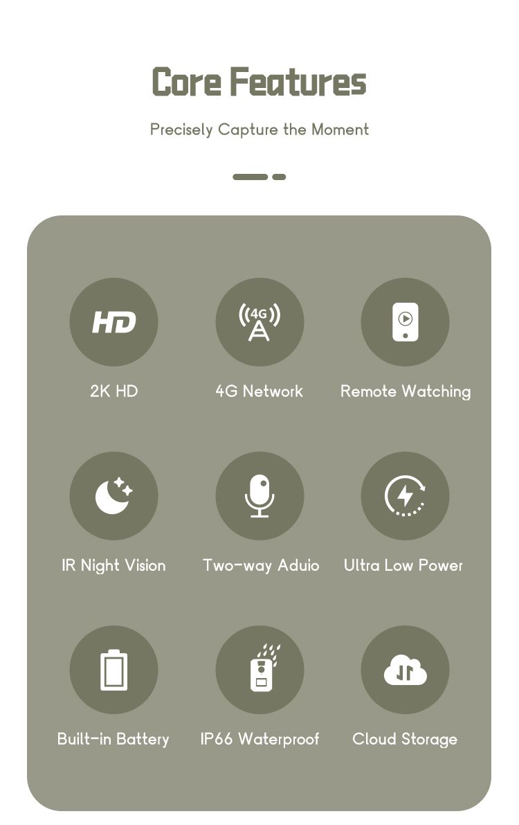 HD Night Vision Hunting Camera with Solar Panel MinMax Outdoors product detail image 3