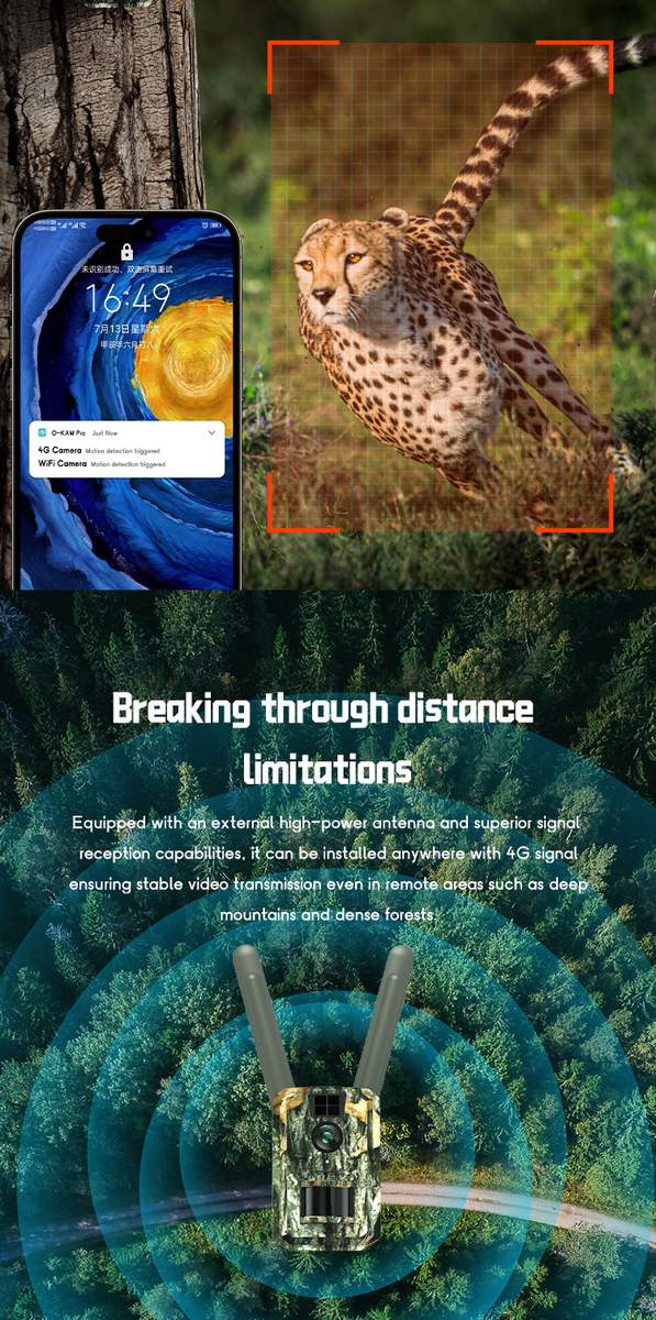 HD Night Vision Hunting Camera with Solar Panel MinMax Outdoors product detail image 11