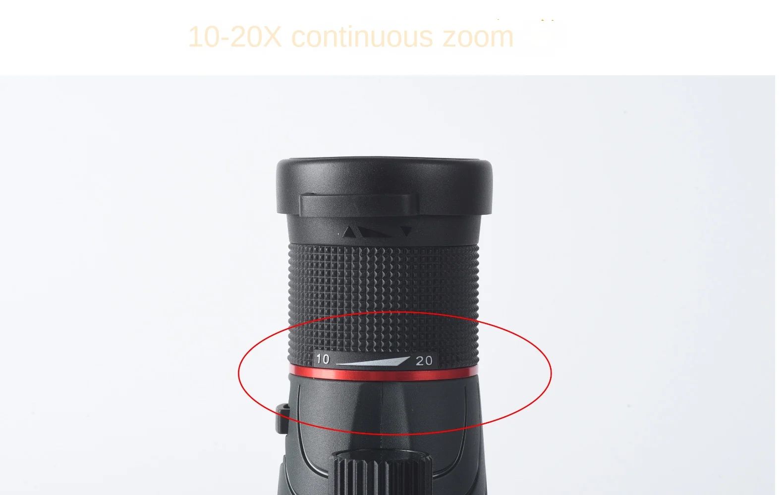 HD Waterproof Anti-Fog Aluminum FMC Lens Coating 10-20x50 product detail 4