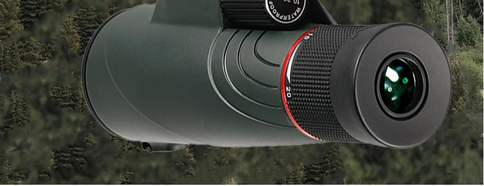 HD Waterproof Anti-Fog Aluminum FMC Lens Coating 10-20x50 product detail 15