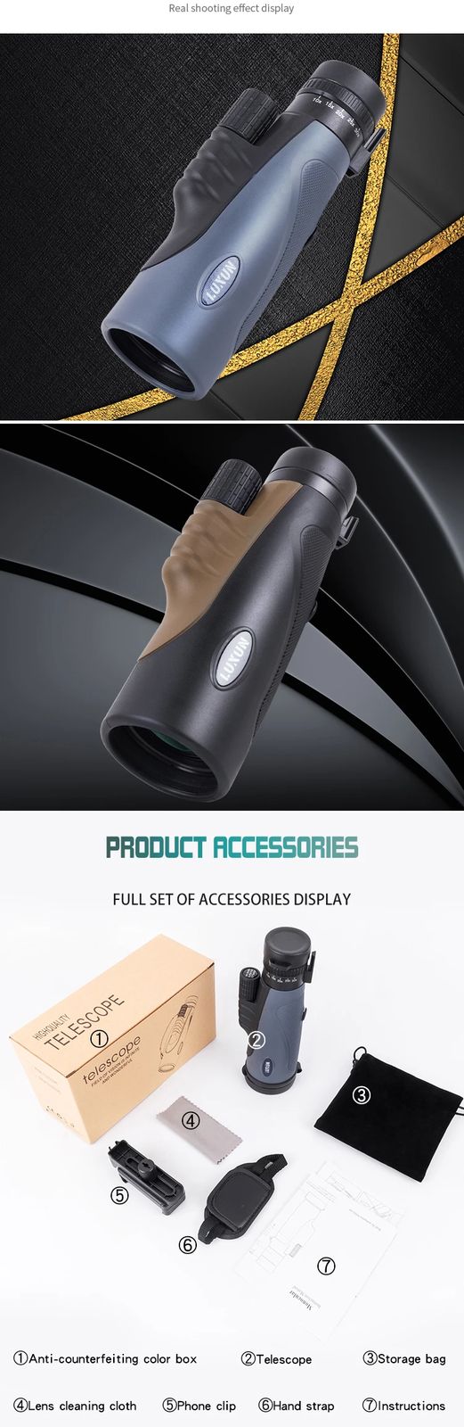 HD12X50 10-30x50 Professional 4k Super Telephoto Zoom product detail 7