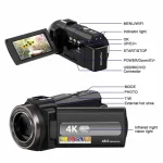 4K Digital Video Camera product gallery image