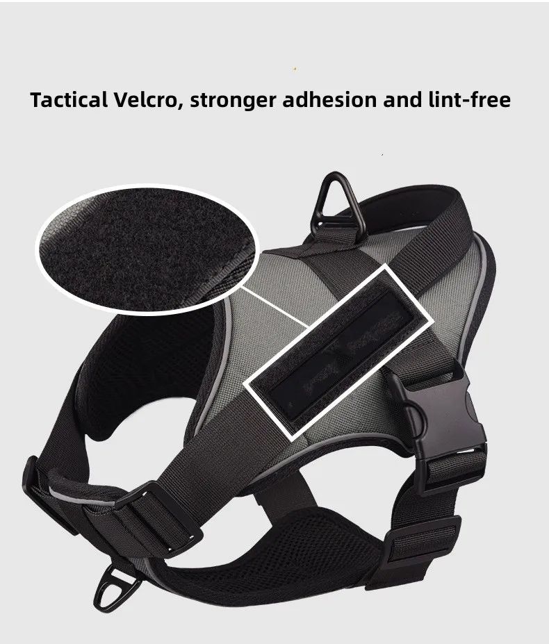Heavy Duty Tactical Dog Harness Dogs No Pull product detail 7