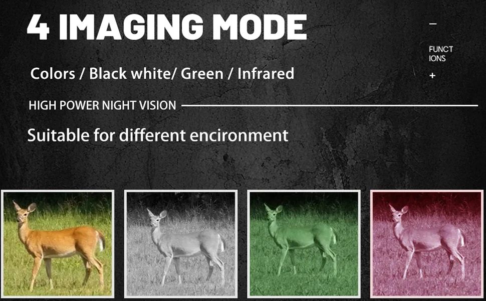 Helmet-Mounted 4K HD Digital Infrared Night Vision Monocular product detail 2