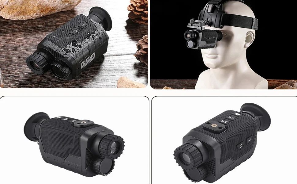 Helmet-Mounted 4K HD Digital Infrared Night Vision Monocular product detail 5