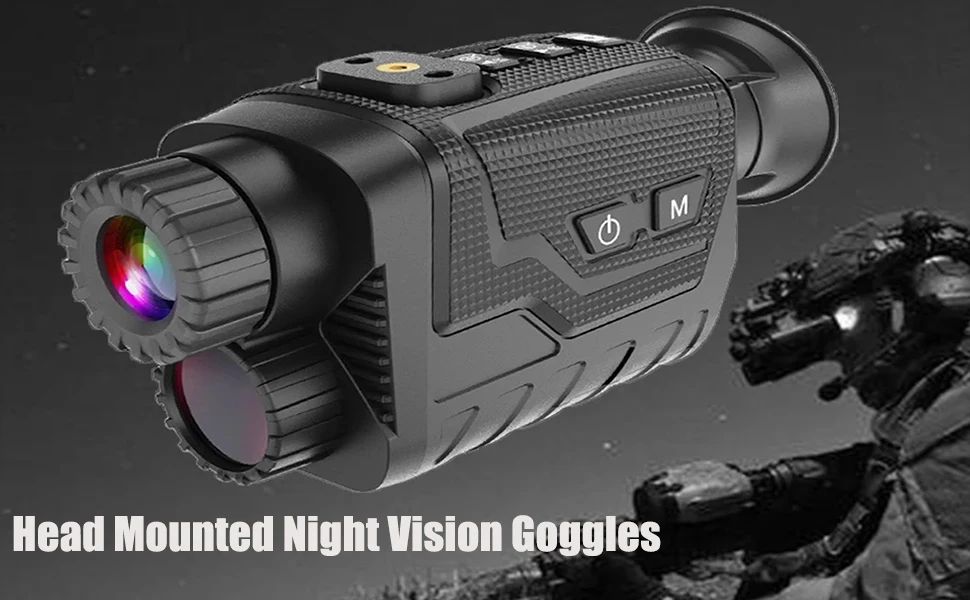 Helmet-Mounted 4K HD Digital Infrared Night Vision Monocular product detail 6